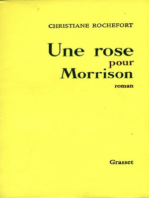 cover image of Une rose pour Morrisson